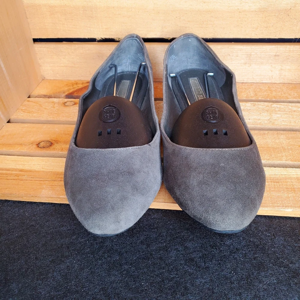 5) AUDREY BROOKE "Mojito" suede flats Sz. 8 - Picture 6 of 6